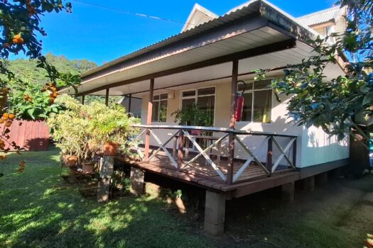 BELLE PROPRIETE EN BORD DE MER sur AFAAHITI