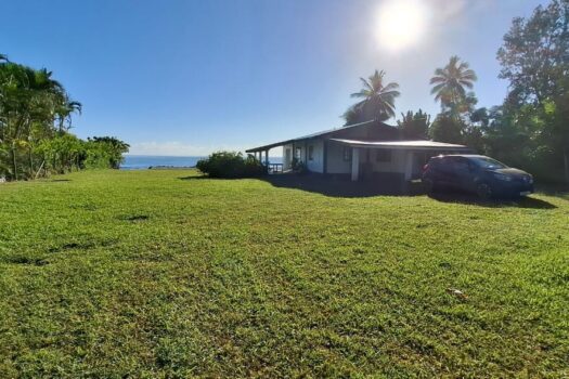 BELLE PROPRIETE EN BORD DE MER sur AFAAHITI