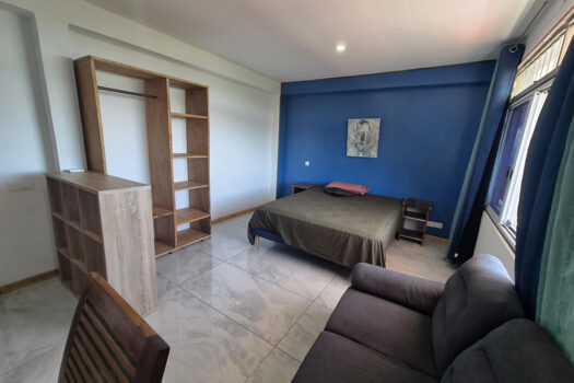 PUNAAUIA HAUT DE MAISON VUE MOOREA ET PISCINE