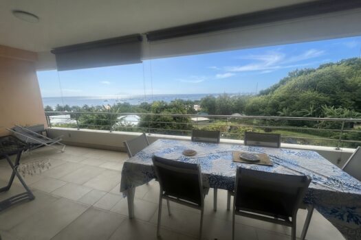 PUNAAUIA, F3 MEUBLÉ VUE LAGON ET MARINA